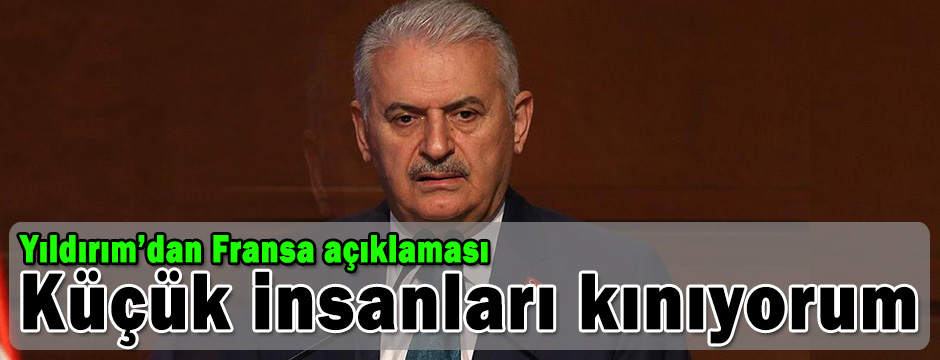 Başbakan Yıldırım: Fransa'daki bildiri cehalet manifestosudur ile ilgili görsel sonucu