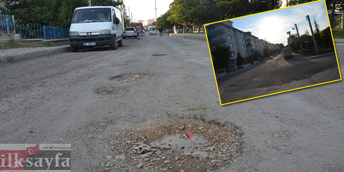 Sincan Selçuklu Mahallesi sakinleri aylardır asfalt bekliyorlar