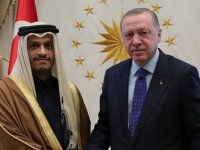 Cumhurbaşkanı Erdoğan Katar Başbakan Yardımcısı Al Sani'yi kabul etti
