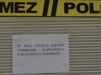 Şanlıurfa'da bir ekmek fırını ile 11 bina karantinaya alındı