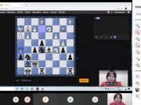 Satrançta ilk kez 216 sporcu dijital kampta buluştu