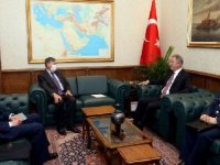 Bakan Akar, ABD Ankara Büyükelçisi Satterfiel'di kabul etti
