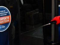Toplu taşımada dezenfeksiyon mesaisi