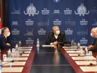 Kuyumcular ve Saatçiler Odası'ndan Başkan Yavaş'a ziyaret
