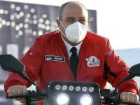 Bakan Varank, TEKNOFEST'te TÜBİTAK standını ziyaret etti