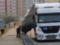 Ankara'da tır dehşet saçtı, sürücü kaçarken yakalandı