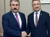 Cumhurbaşkanı Yardımcısı Oktay ile Destici görüştü