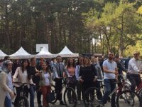 Ruh sağlığı için pedal çevirdiler