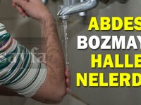 Abdesti bozmayan haller nelerdir? Abdesti bozmayan şeyler!
