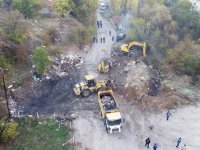 Çiğdem’de kağıt ve hurda operasyonu