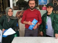 Sincan'da esnaf, 'Yeşilay Elçisi' oldu