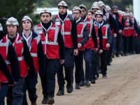 Gençler atalarının izinde Conkbayırı'na yürüyor