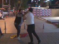 Bağdat Caddesi'nde şampiyonluk turu atan taraftarlara saldırı
