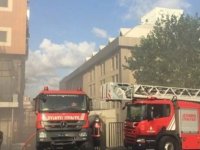 Çekmeköy'de mobilya atölyesinde yangın