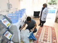 Ankara Büyükşehir Belediyesi öğrencilere ücretsiz çamaşır yıkama ve ütü hizmeti veriyor