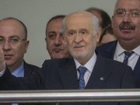 MHP lideri Devlet Bahçeli mesaiye başladı