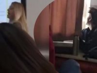 Ankara'daki bir okulda skandal görüntü! Kimi bağırıyor, kimi sigara içiyor...