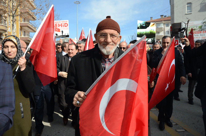 On binlerce Pursaklarlı Mehmetçiğe destek için yürüdü galerisi resim 11