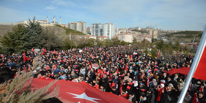 On binlerce Pursaklarlı Mehmetçiğe destek için yürüdü galerisi resim 21