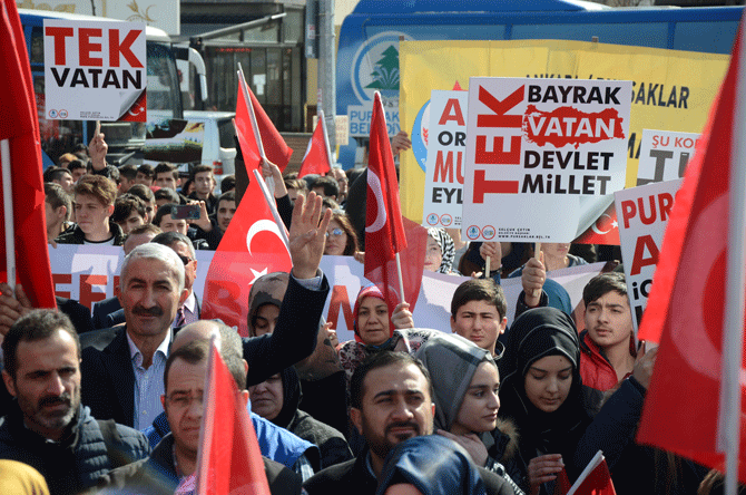 On binlerce Pursaklarlı Mehmetçiğe destek için yürüdü galerisi resim 5