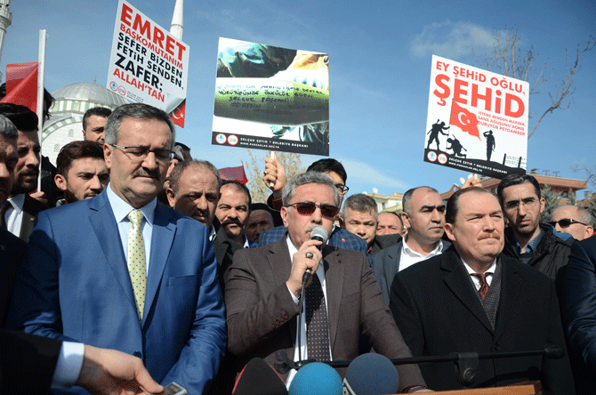 On binlerce Pursaklarlı Mehmetçiğe destek için yürüdü galerisi resim 9