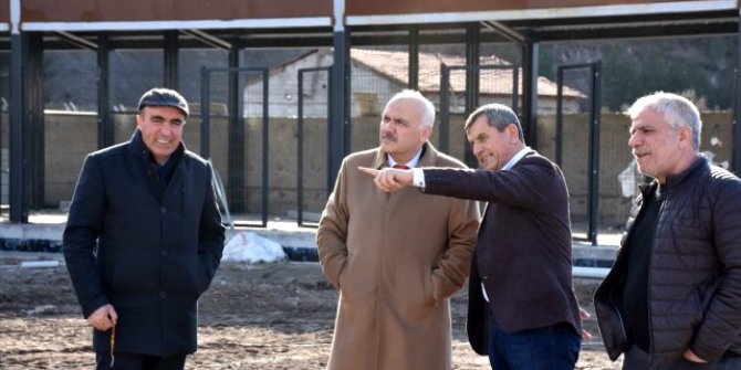 Kızılcahamam Belediye başkanı Süleyman Acar atık merkezini inceledi