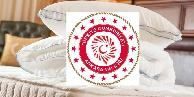 Ankara Valiliği yaylı yatak, yorgan ve yastık alacak
