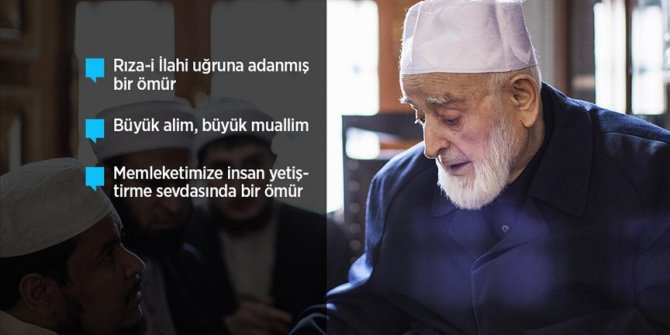 Türkiye'nin önde gelen hadis alimlerinden M. Emin Saraç için başsağlığı mesajları yayımlandı