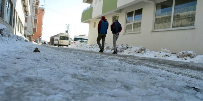 Doğu Anadolu'nun en soğuk kenti sıfırın altında 23 dereceyle Ağrı oldu