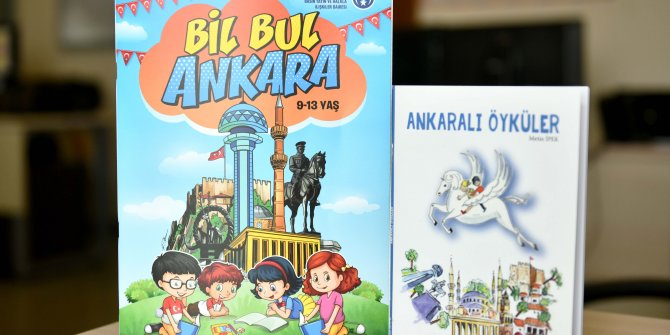 Çocuklar Ankara’yı kitaplarla öğrenecek