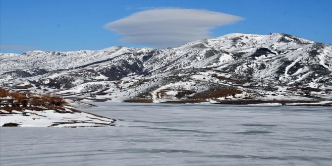 Kar, buz ve sis bulutu, Yıldız Göleti'ne estetik kattı