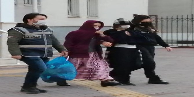 Kayseri’de 'hırsızlık' suçundan aranan 2 kadın tutuklandı