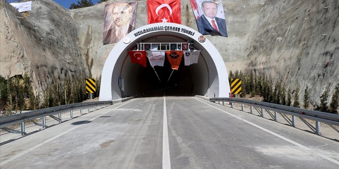 'Kızılcahamam-Çerkeş Tüneli' açıldı