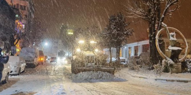 Tunceli'de tüm okullara 1 günlük kar tatili