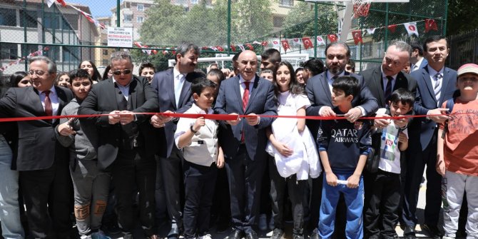 23 Nisan Ortaokulu’nun açılışı Başkan Altınok tarafından yapıldı