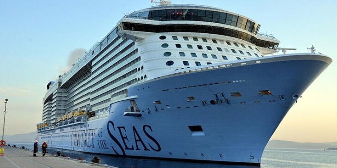 Odyssey of the Seas, 3 bin 470 yolcusuyla ikinci kez Kuşadası'nda