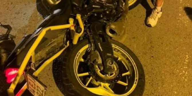 Pendik'te motosikletli kurye öldü ortalık karıştı