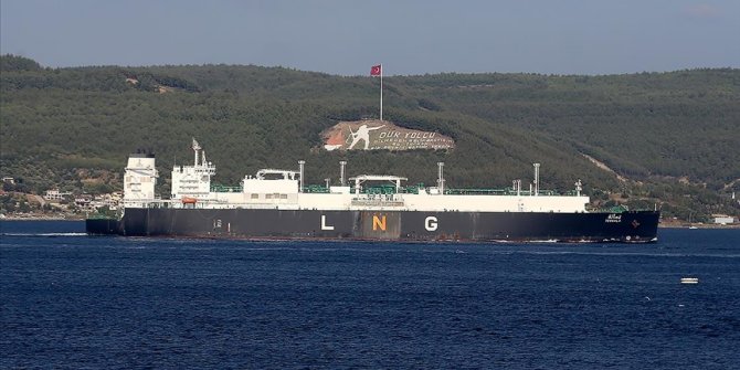 Cezayir'den yola çıkan LNG gemisi 1 Ekim'de Türkiye'ye ulaşacak