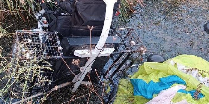 Polisevi saldırısında kullanılan hava aracının parçaları ele geçirildi