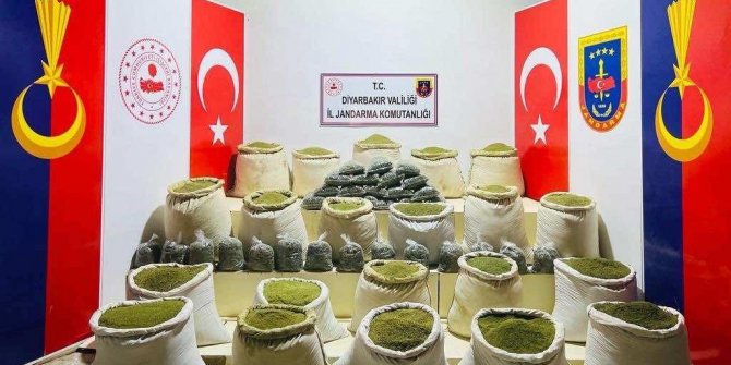 İçişleri: Diyarbakır'da 542 kilo esrar ele geçirildi