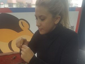 Cebeci'de bir kadın tespihci Seher Daldal: Üretmeyi seviyorum