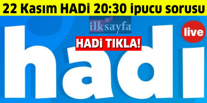 22 KasÄ±m HADÄ° ipucu: WWF'nin logosunda silÃ¼eti olan hayvan nedir? DÃ¼nya DoÄal HayatÄ± Koruma VakfÄ±'nÄ±n logosunda hangi hayvanÄ±n resmi vardÄ±r?