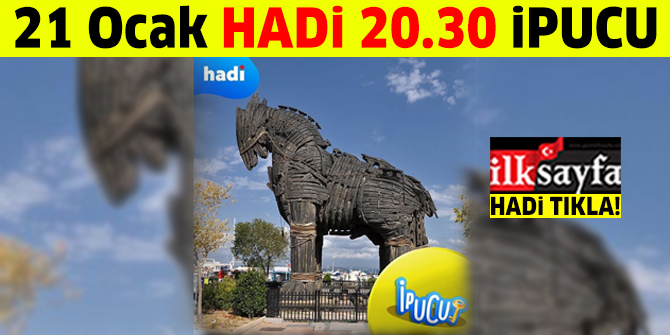 21 Ocak HADİ ipucu 20.30 sorusu: EvreÅe kasabası nerededir? EvreÅe Yolları türküsünde dar yollarından bahsedilen EvreÅe kasabası ve leziz Ezine peyniriyle meÅhur Marmara ilimiz hangisidir?