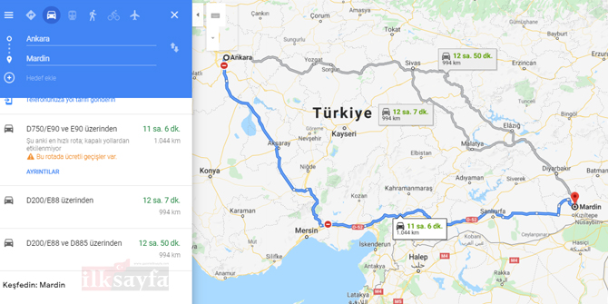 ankara mardin arasi kac km ankara mardin arasi kac saat ankara mardin yol tarifi ankara mardin