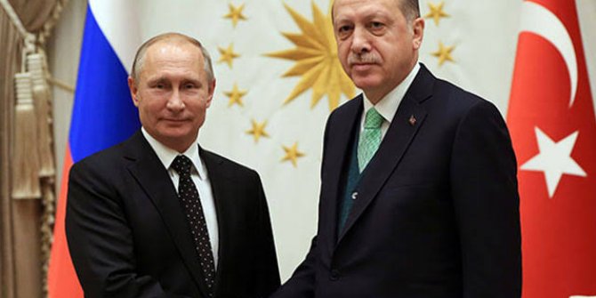 Erdoğan, Putin'le görüştü