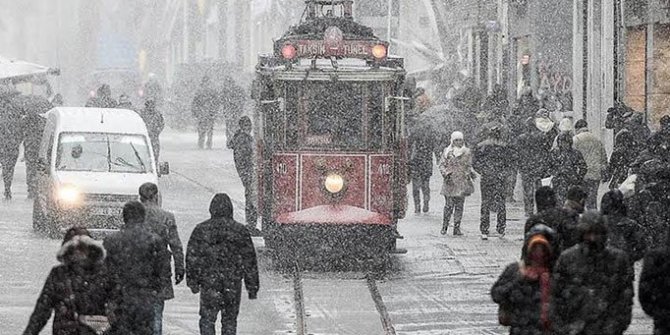 İstanbul için kar açıklaması