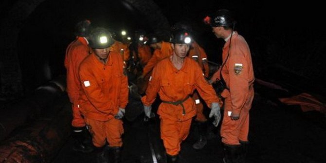 Çin’de bir kömür madeninde gaz patlaması
