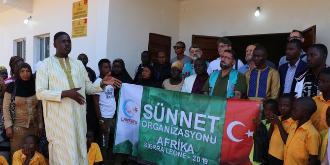 Cansuyu Sierra Leone’de Sünnet Organizasyonu gerçekleştirdi