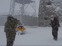 7 metre kar, eksi 39 derecede terörle mücadele