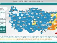 Koronavirüs salgınında günlük vaka sayısı 1254 oldu